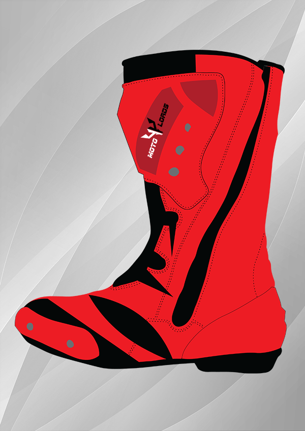 jorge lorenzo ducati flexbox motogp 2017 leather boots - Motorcycle Riding Custom Leather Apparel