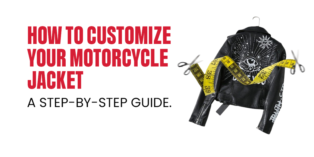 How do I customize motorcycle jackets?